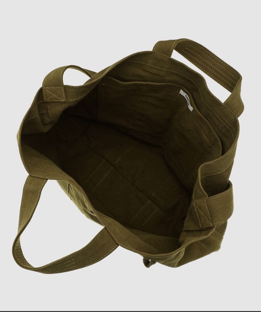 TEKLA オリーブグリーン トートバッグ