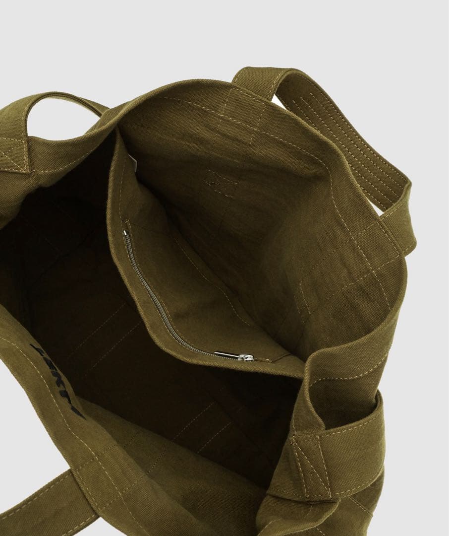 TEKLA オリーブグリーン トートバッグ