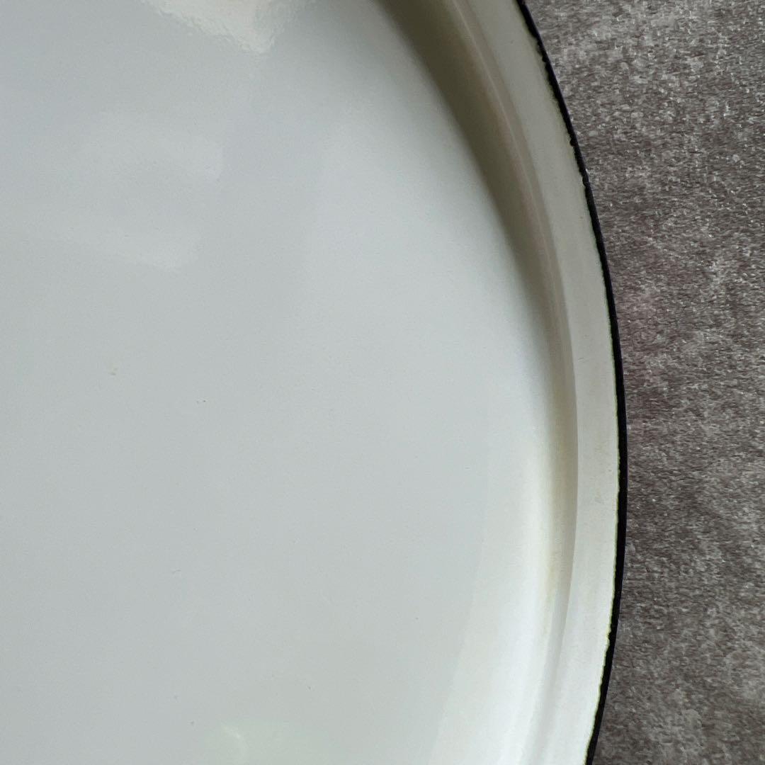 DANSK 赤 ホーロー鍋 蓋付き