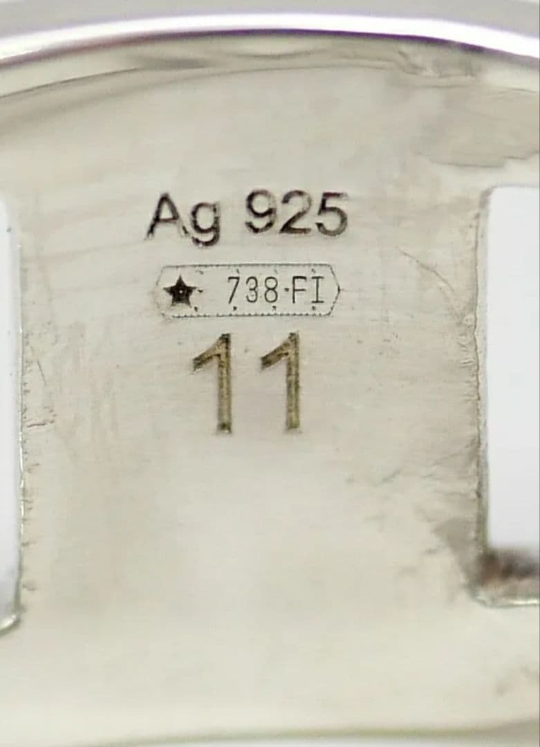 (キリン)GUCCI/グッチインターロッキング/SV925/#11号