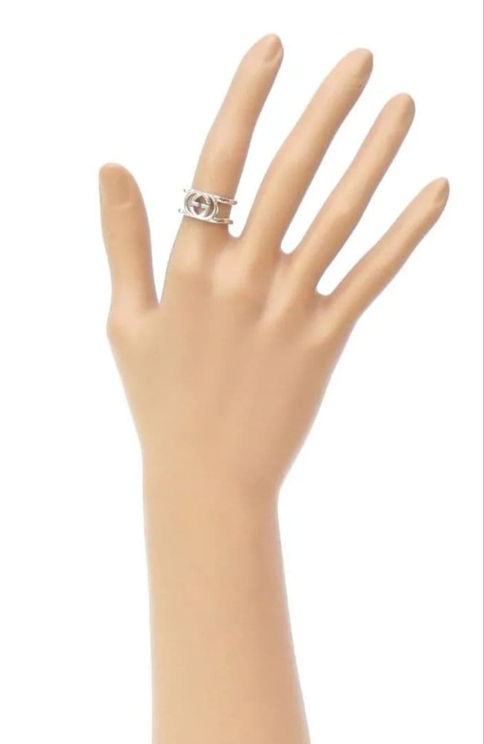 (キリン)GUCCI/グッチインターロッキング/SV925/#11号