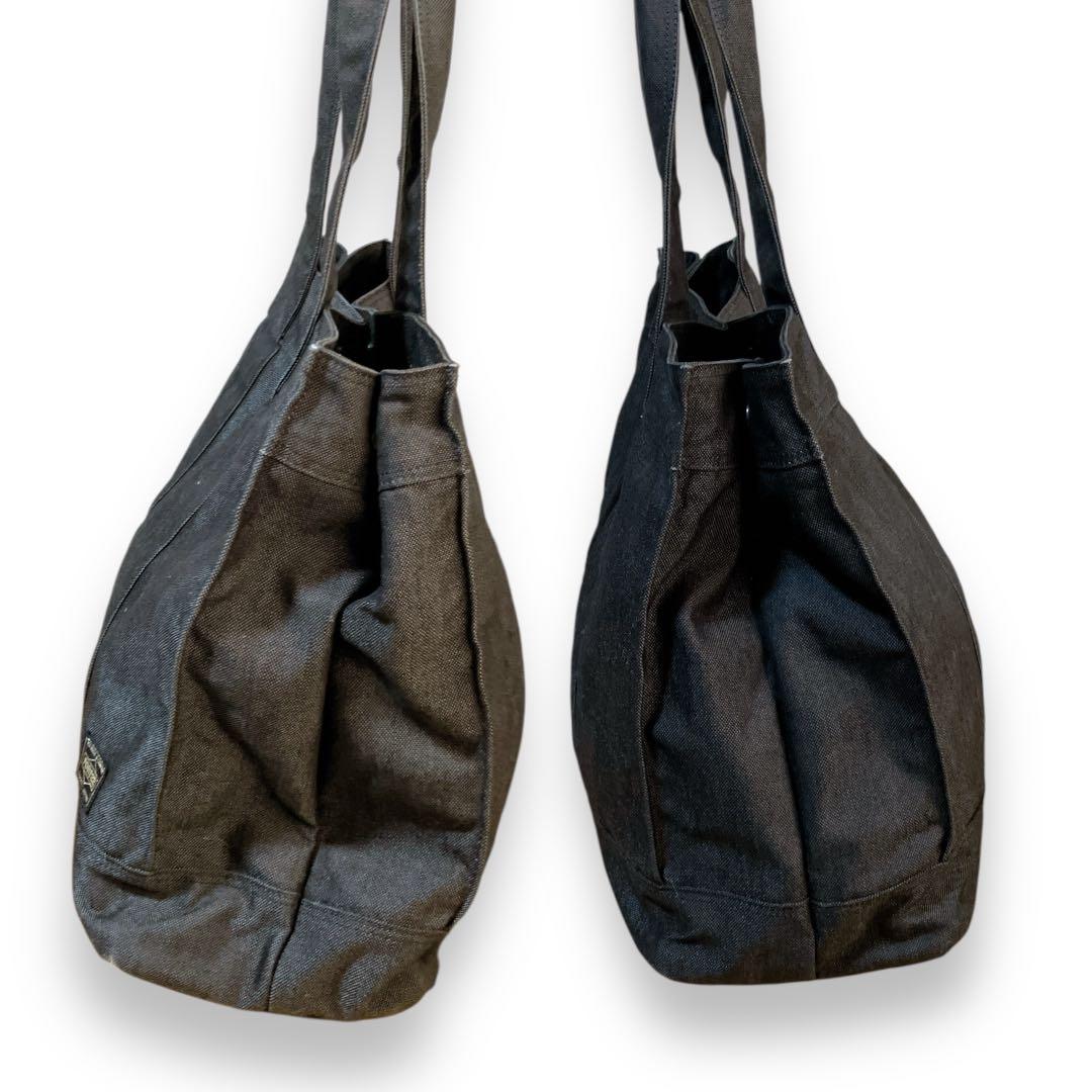 ポーター 吉田カバン 日本製 スモーキー A4収納可 デニム トートバッグ L