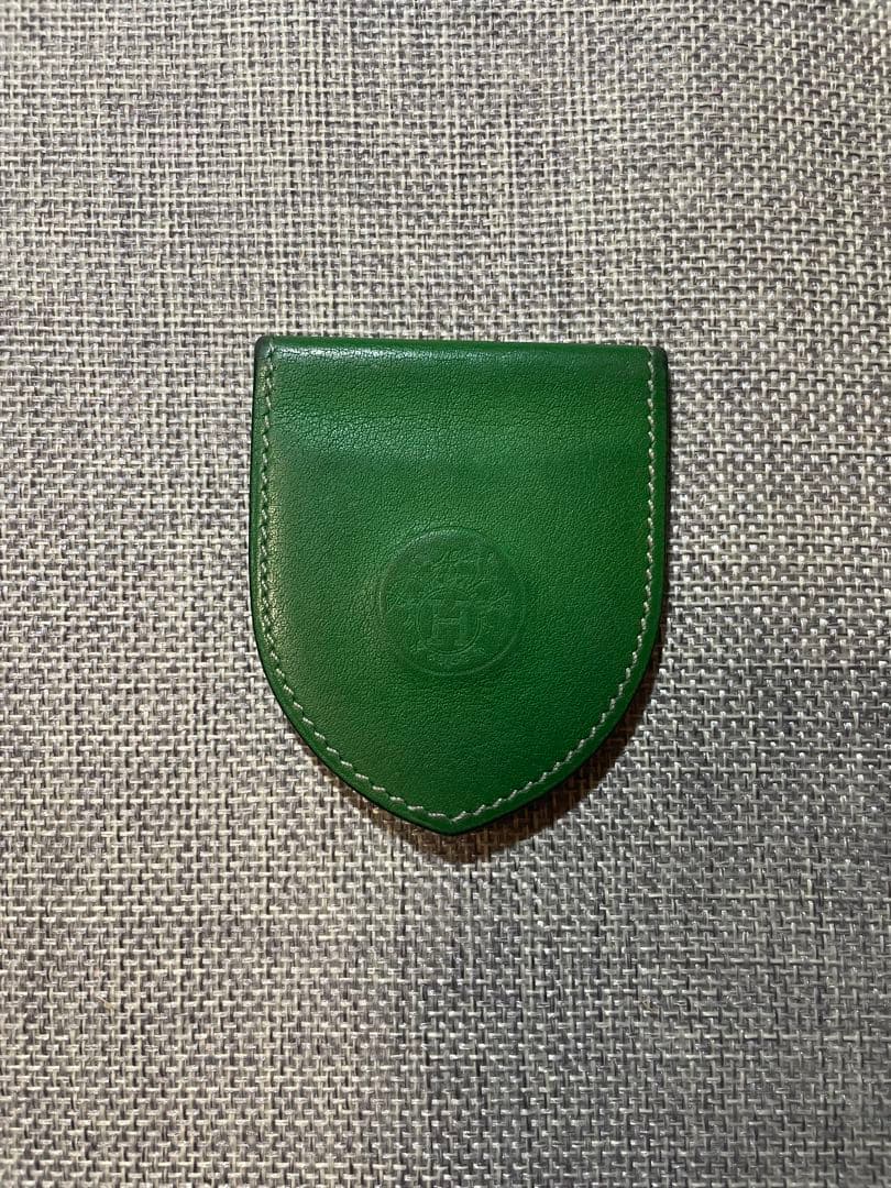 HERMES エルメス マネークリップ レザー エクスリブリス ヴォースイフト