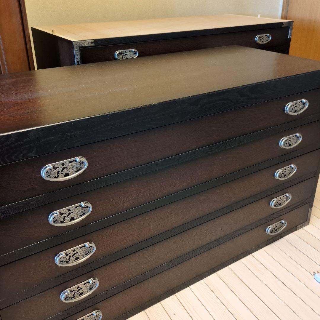 木製衣類収納ケース 10引き出し