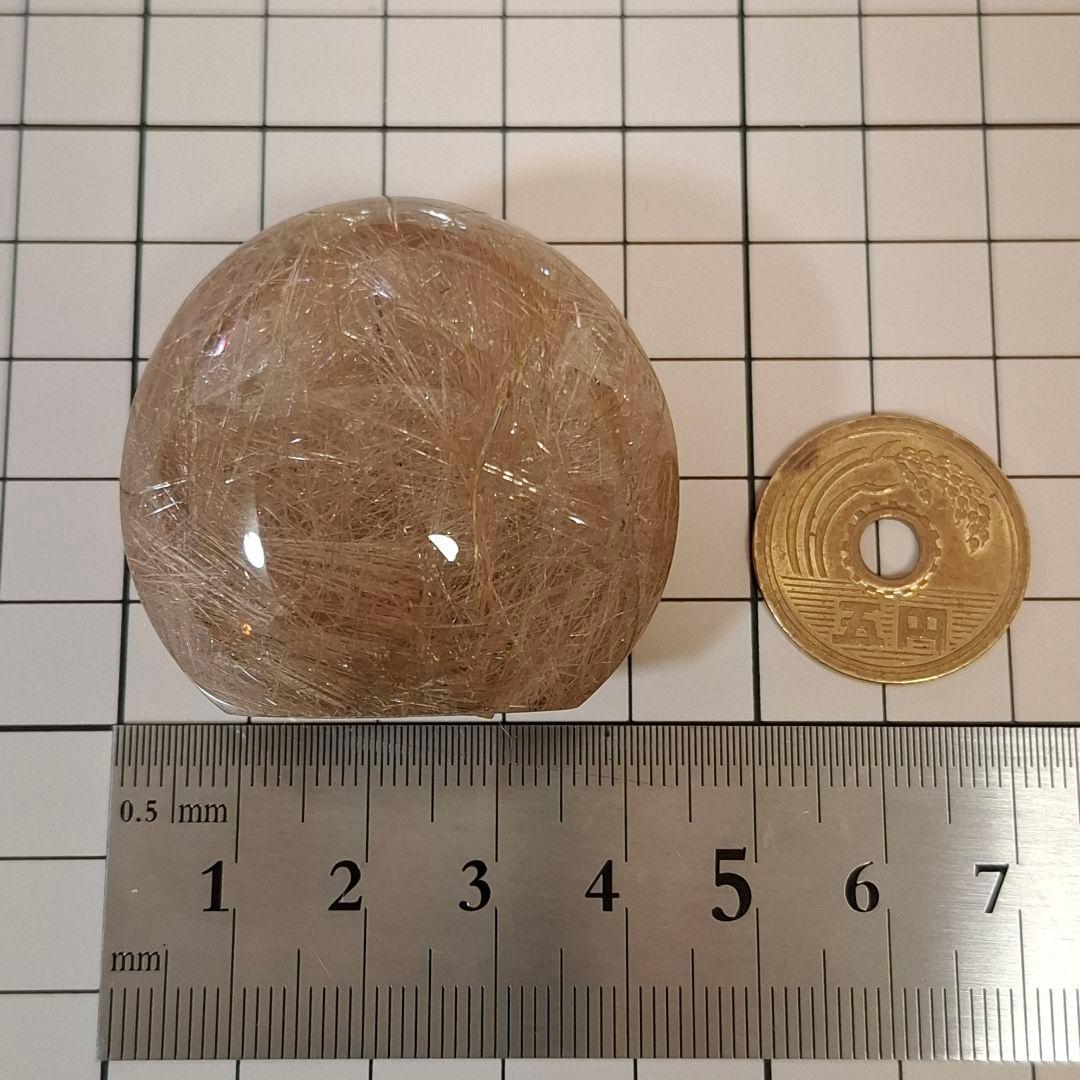 *金の綿毛* ルチルクォーツ ポリッシュ