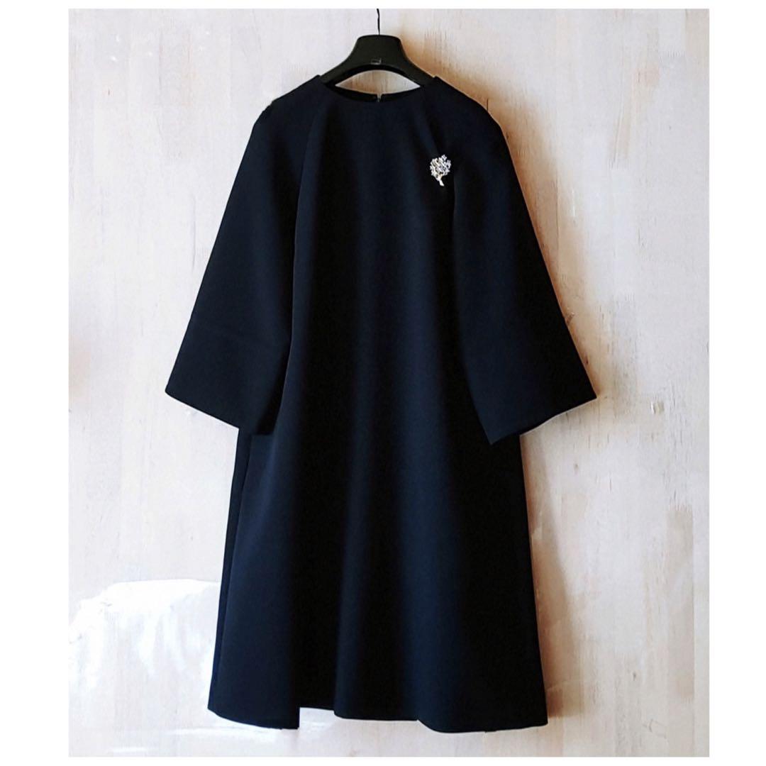 ◆幻◆ 希少新品　定価5.5万円 ADORE ワンピース　入学　卒業　冠婚葬祭