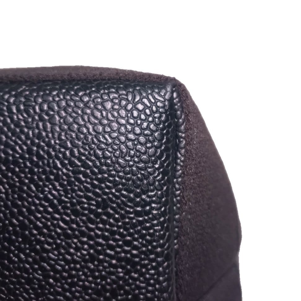 ✨未使用級✨TOPKAPI　スコッチグレイン　ネオレザー　トートバッグ　A4　黒