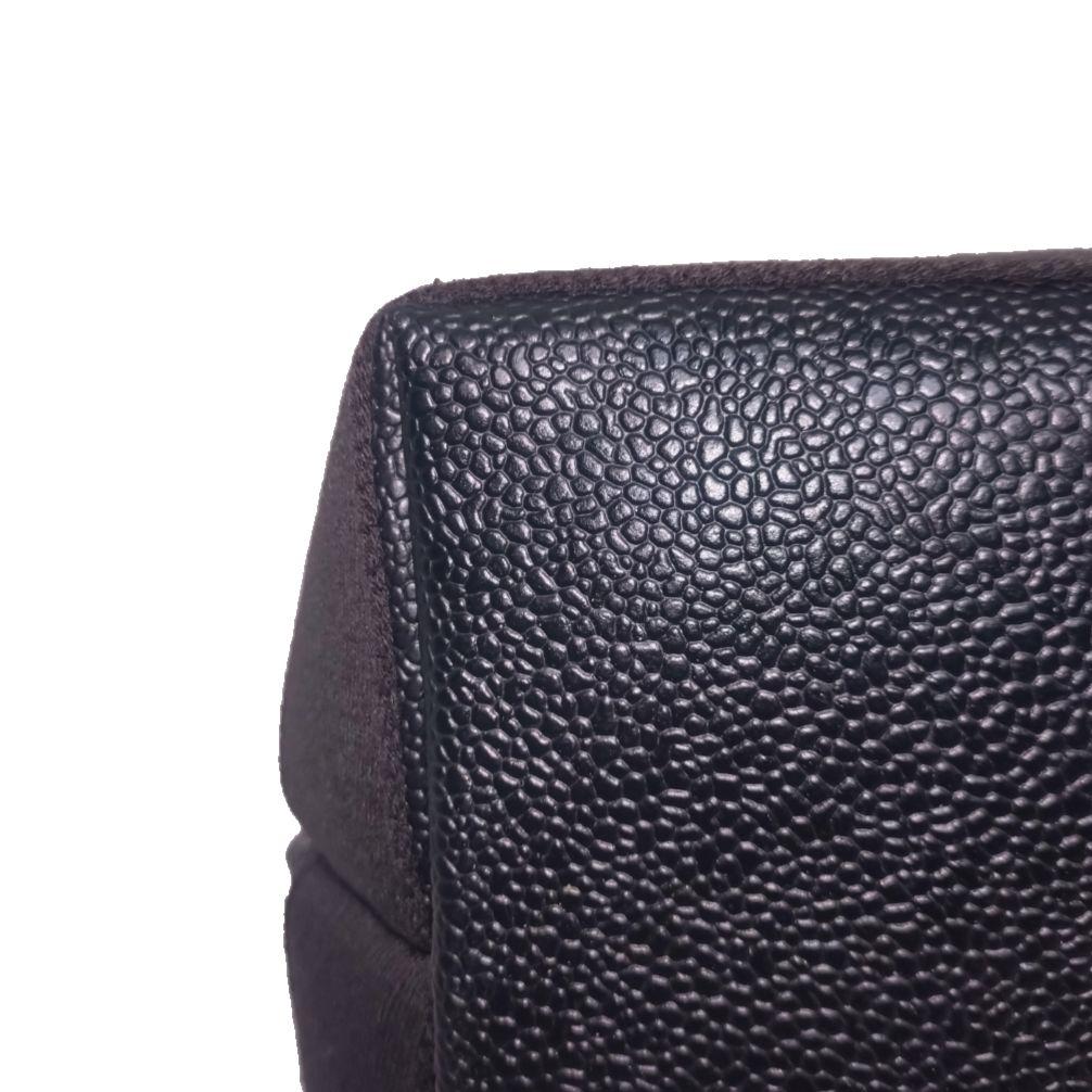 ✨未使用級✨TOPKAPI　スコッチグレイン　ネオレザー　トートバッグ　A4　黒