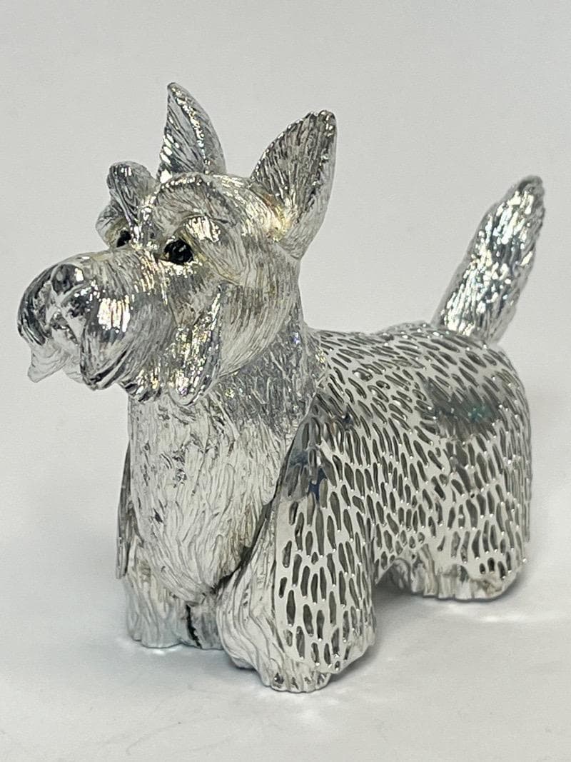 クリストフル リュミエール コレクション スコティッシュテリアル フィギュリン