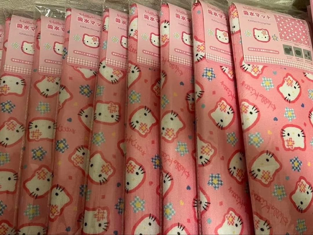 【8個セット】ハローキティ カオハナ 吸水マット サンリオ 1枚1600円