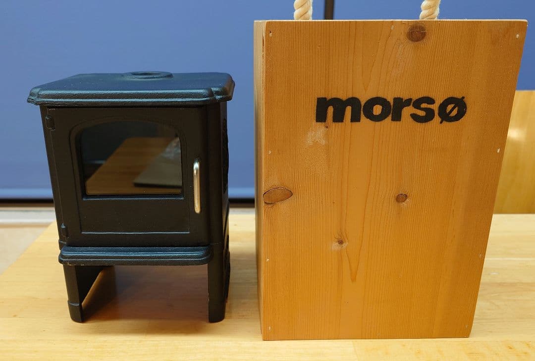 MORSO 薪ストーブ　ミニチュア　絶版品　モルソー