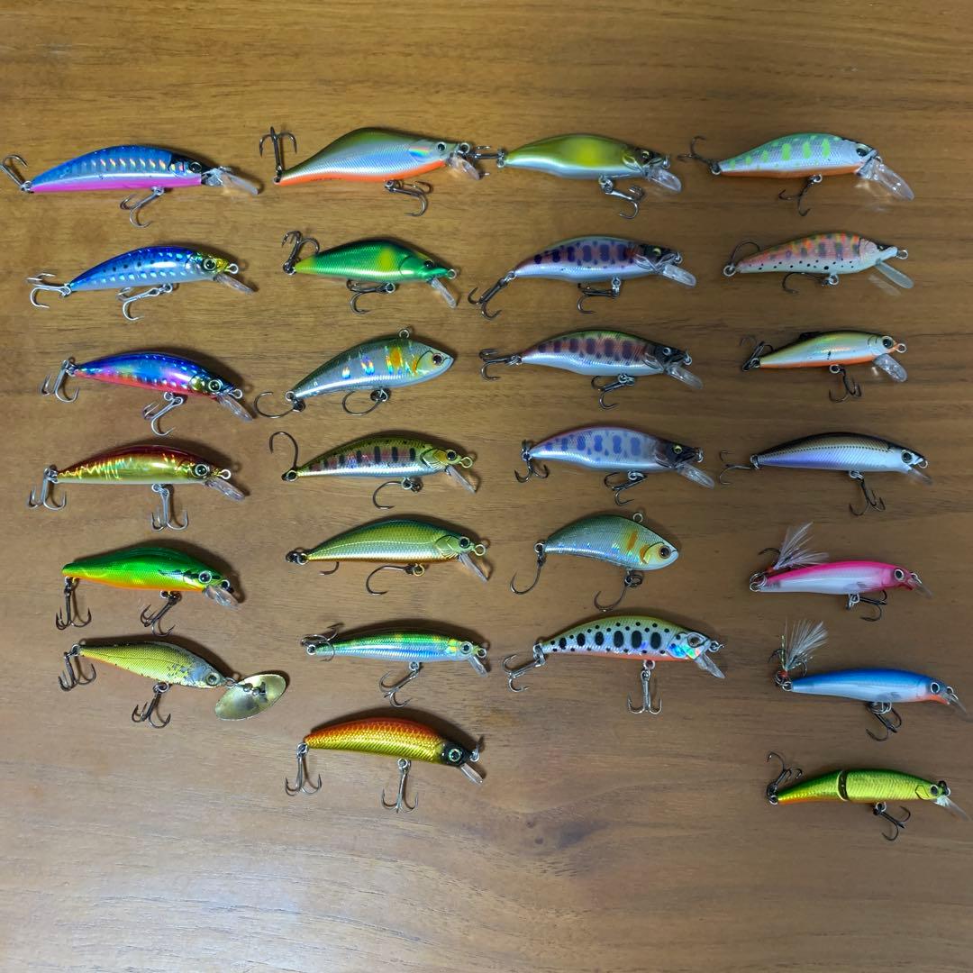 渓流ルアーミノー計26個