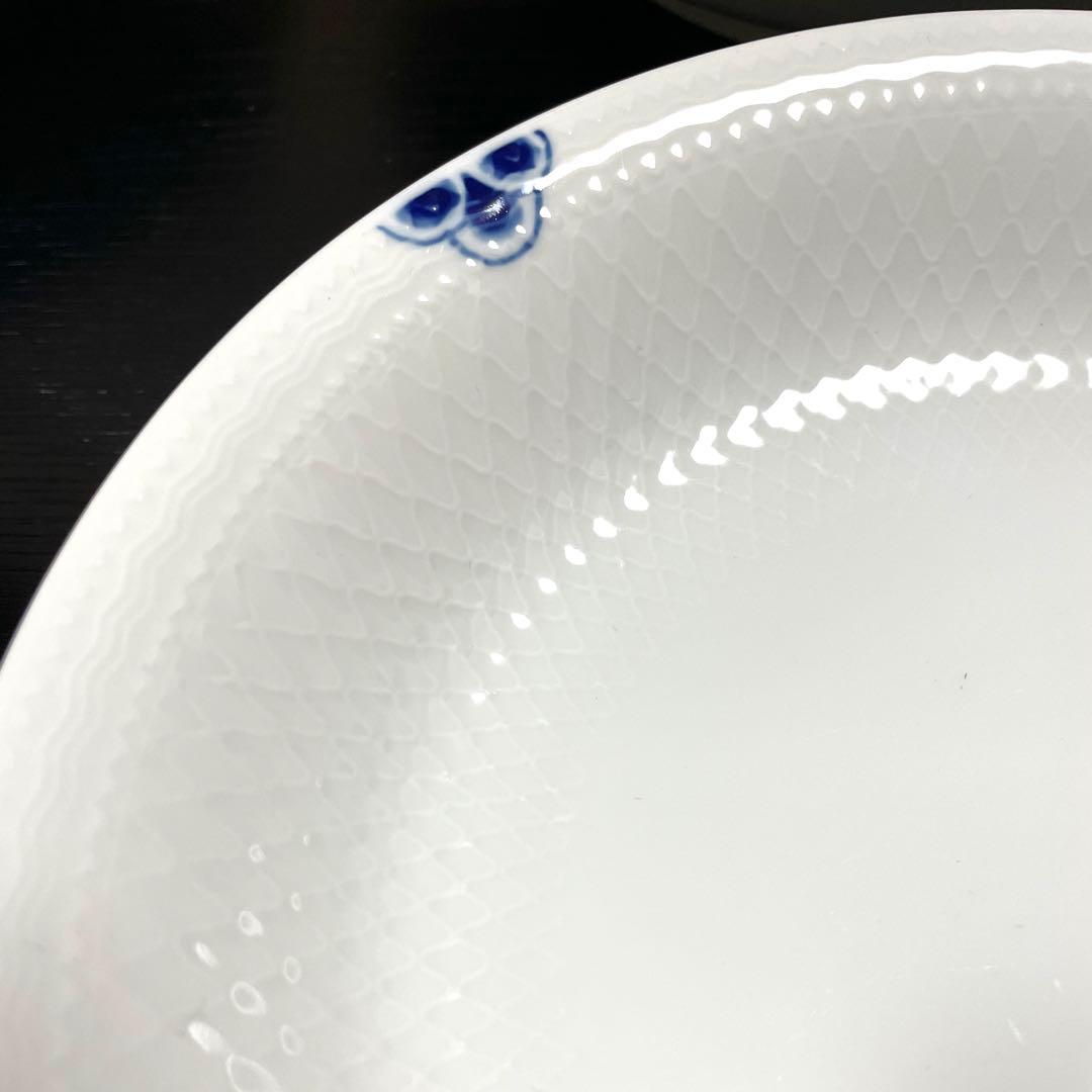   ブルーパルメッテ23cm深皿　4枚