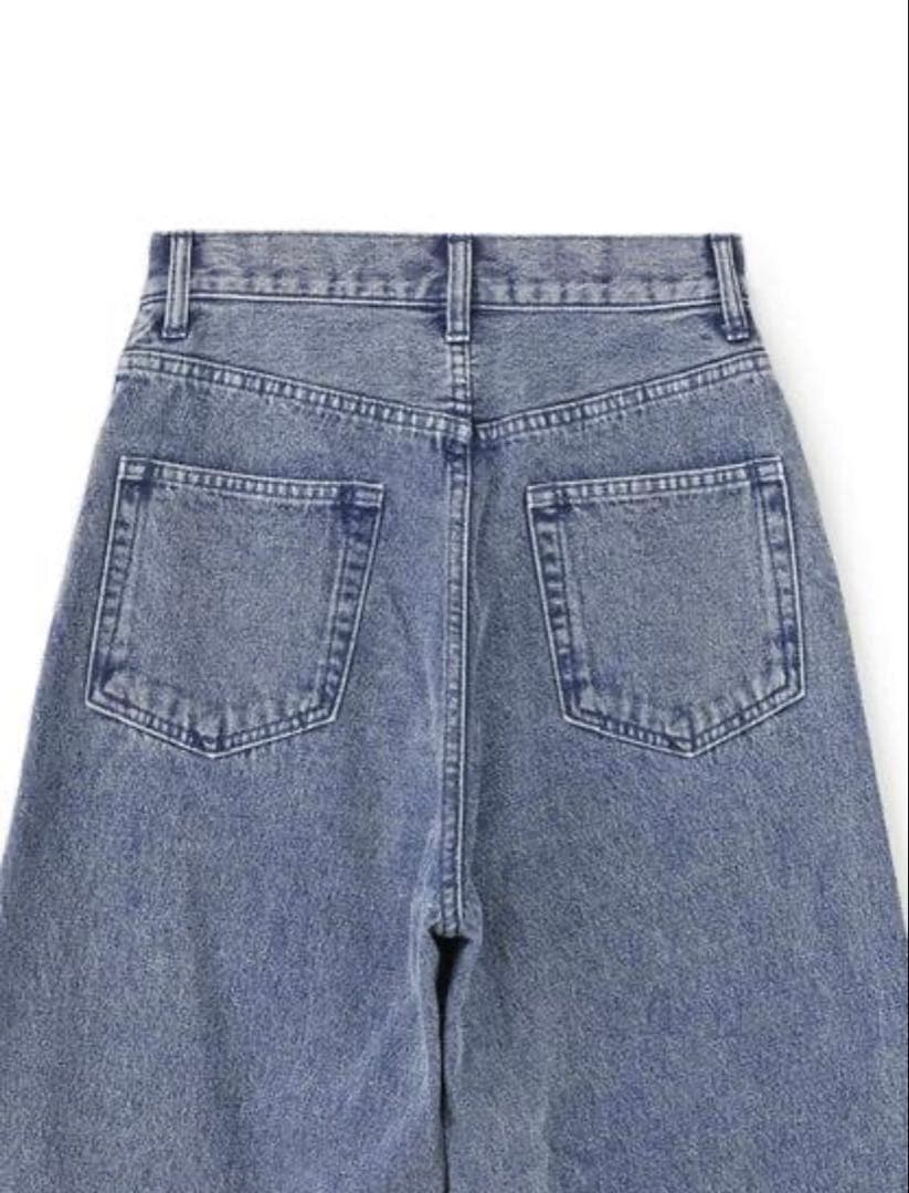 シンパイさん専用アシメフロントデニム-short・S・インディゴ