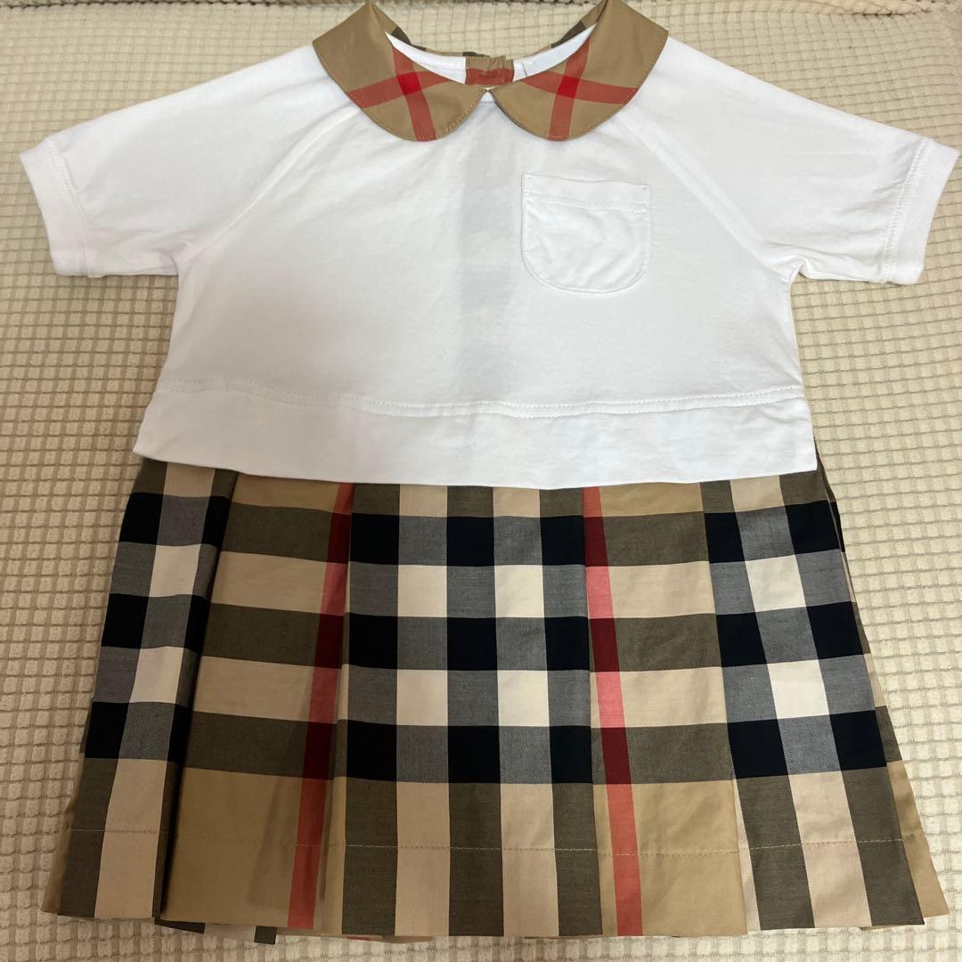 【ノア】バーバリー　ワンピース　18M 86cm