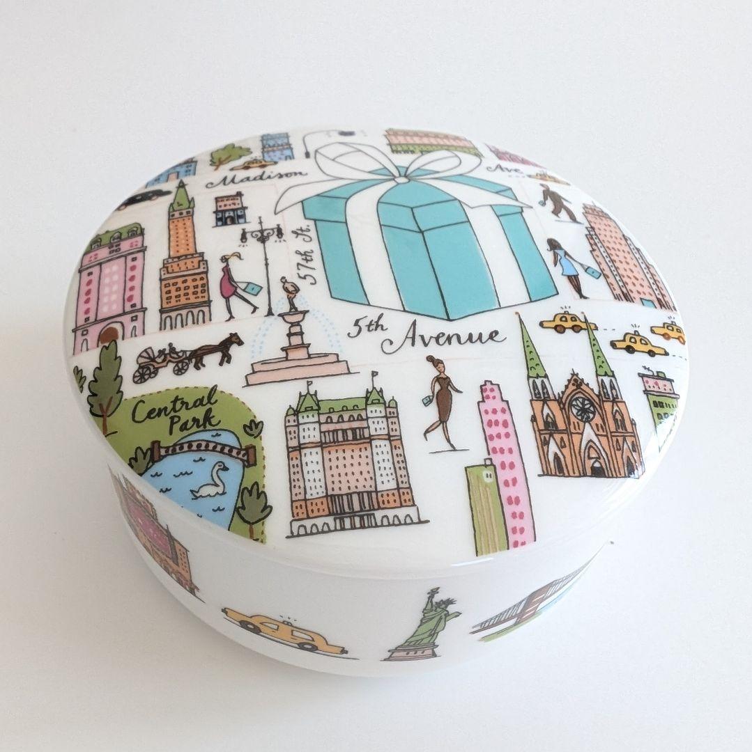 ティファニー NY本店限定 5th Avenue ボンボニエール 小物入れ