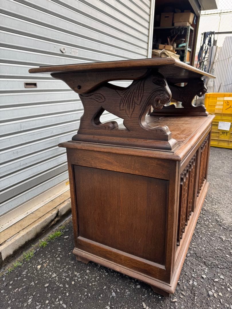 UKビンテージ Vintage モンクスベンチ