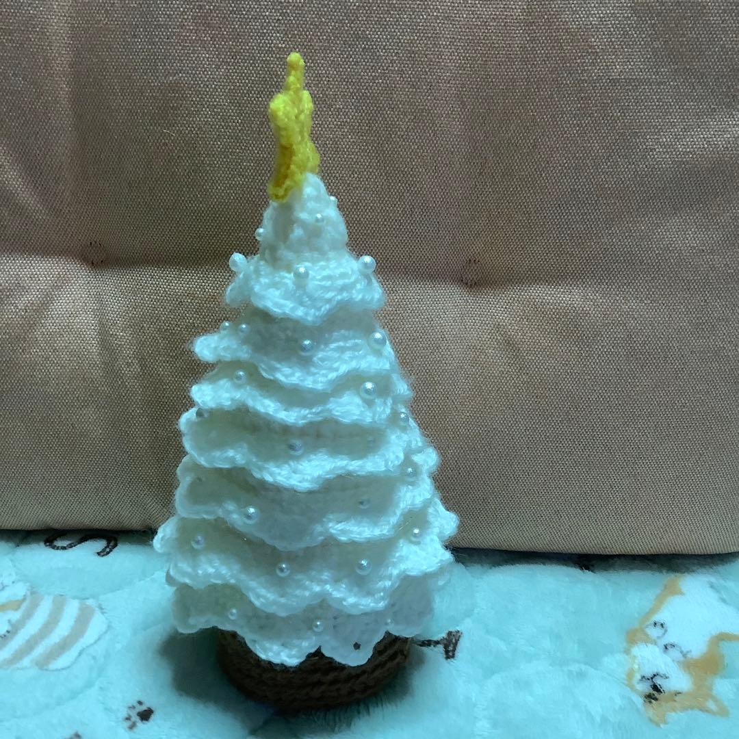専用、ホワイトツリー 、サンタクロース2個、太っちょヤモリ（親子）、編みぐるみ