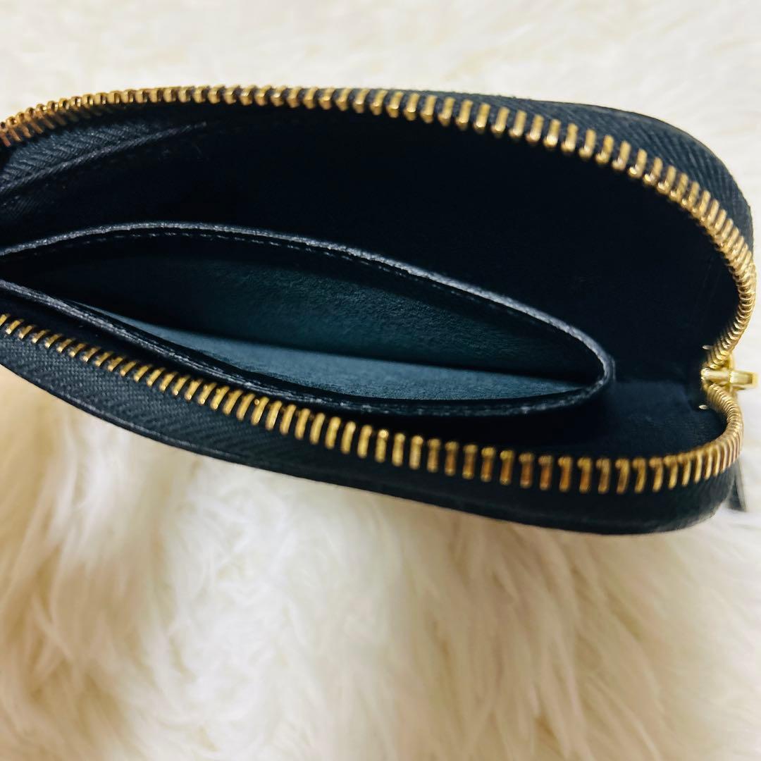 【極美品】イルビゾンテ　ケース　小銭入れ　レザー　ブラック