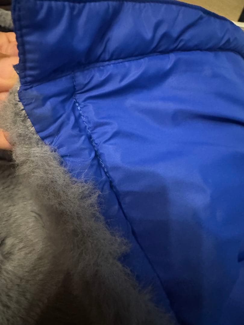 CUNE 耳付きファーブルゾン グレー