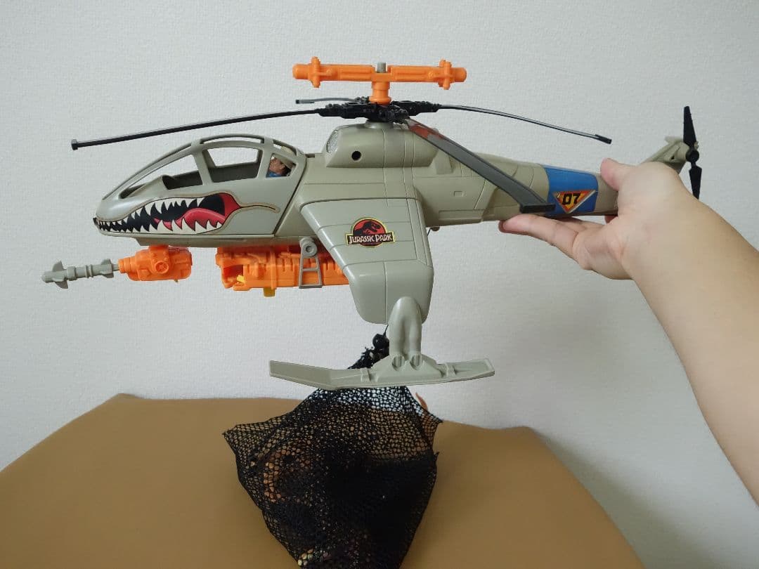 【フィギュア】ジュラシックパーク キャプチャーコプター ケナー （付属品あり）