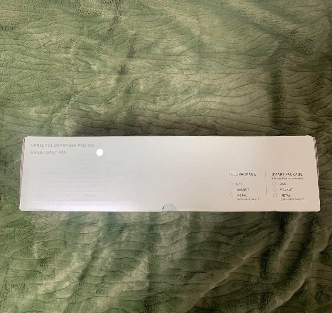 【未使用】バーミキュラ フライパン エッグ＆トーストパン