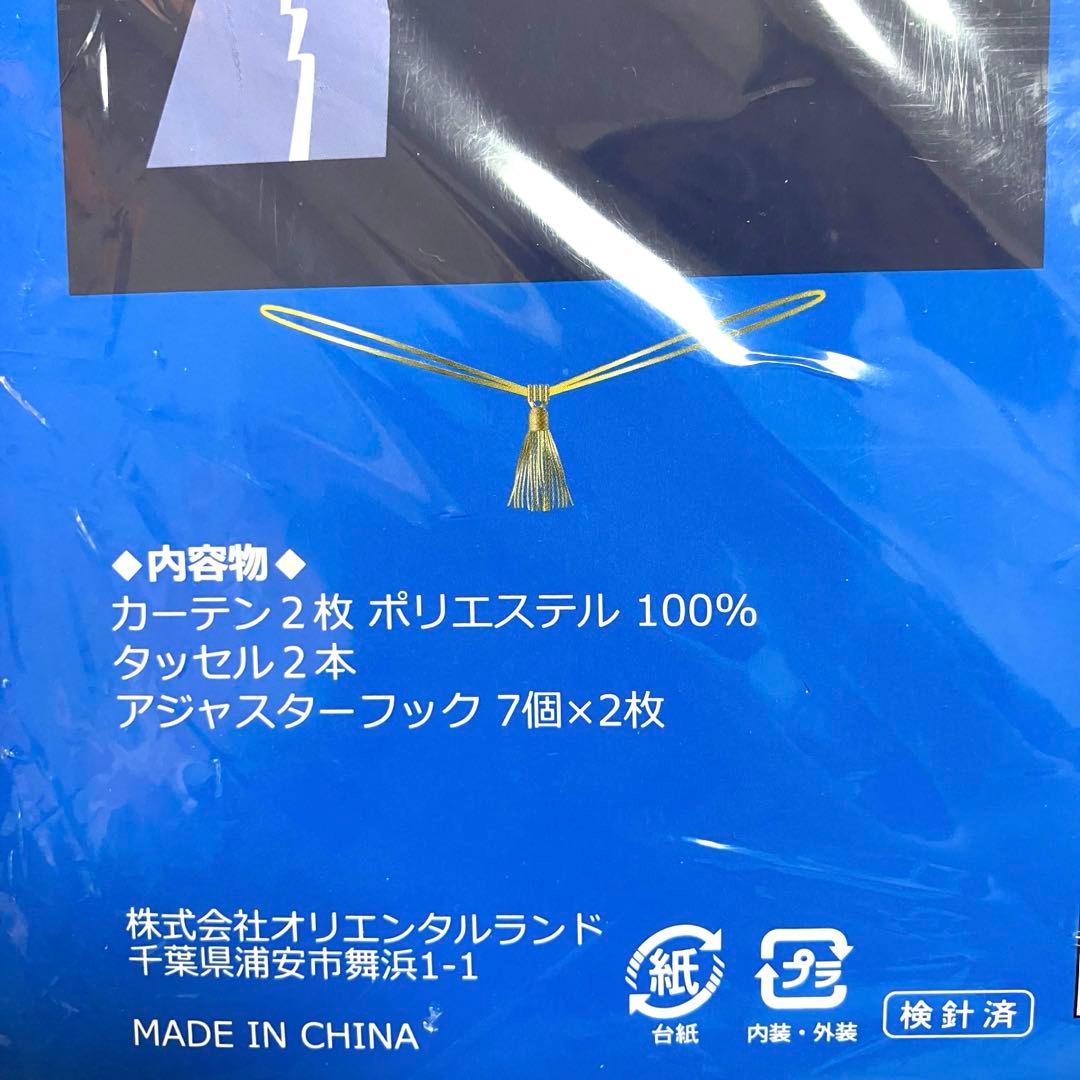 東京ディズニーリゾート カーテン ファンタジア　ミッキー 二枚