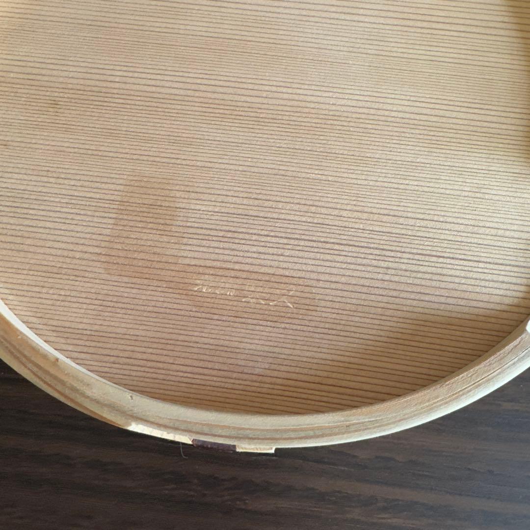 秋田杉を使用した大館曲げわっぱのおひつ　used