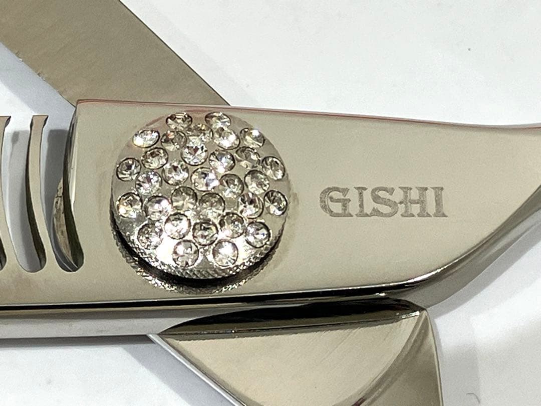 ダ*ー様 GISHI 技師 TH-10 シザー セニング 6.0インチ Rくし刃