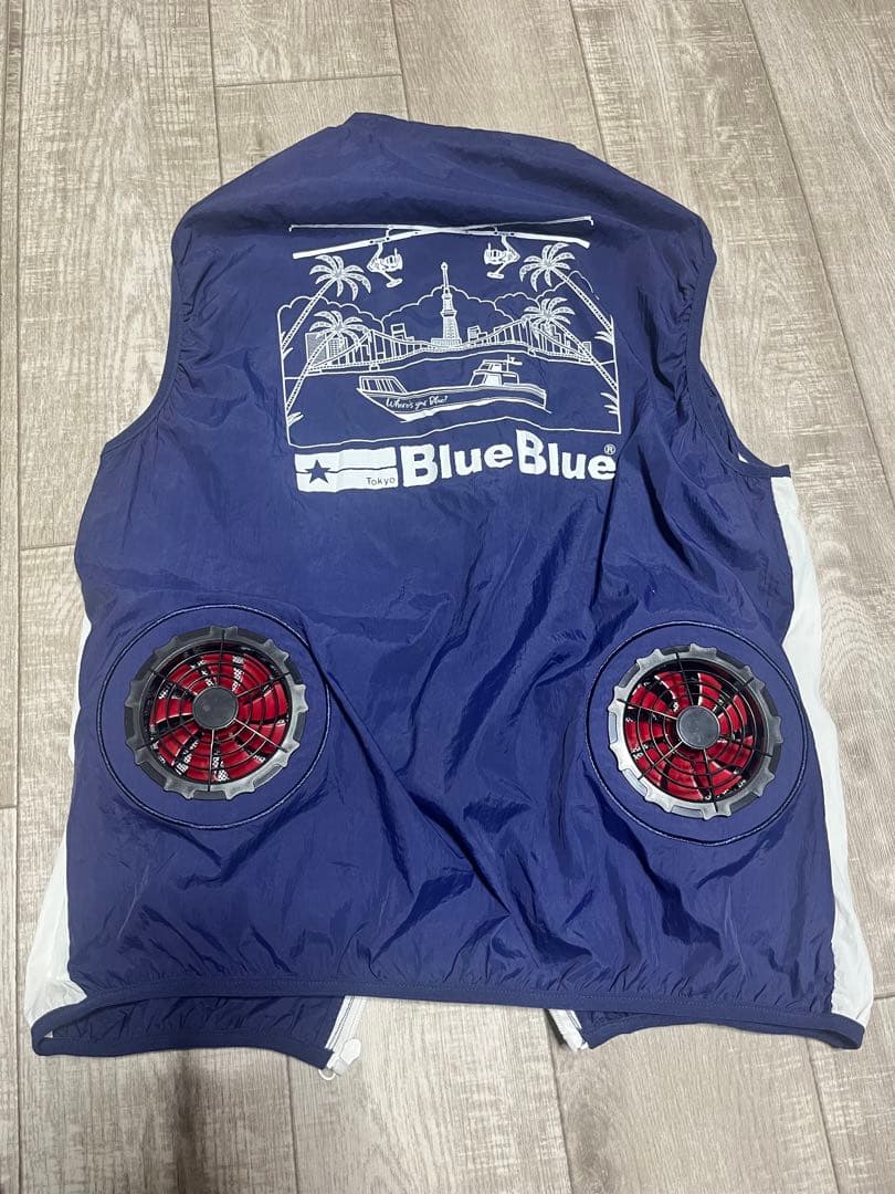 ブルーブルーファンベスト　Mサイズ