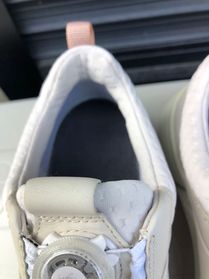 324番 超美品ECCO biom ゴルフシューズ38 24.0cmスパイクレス