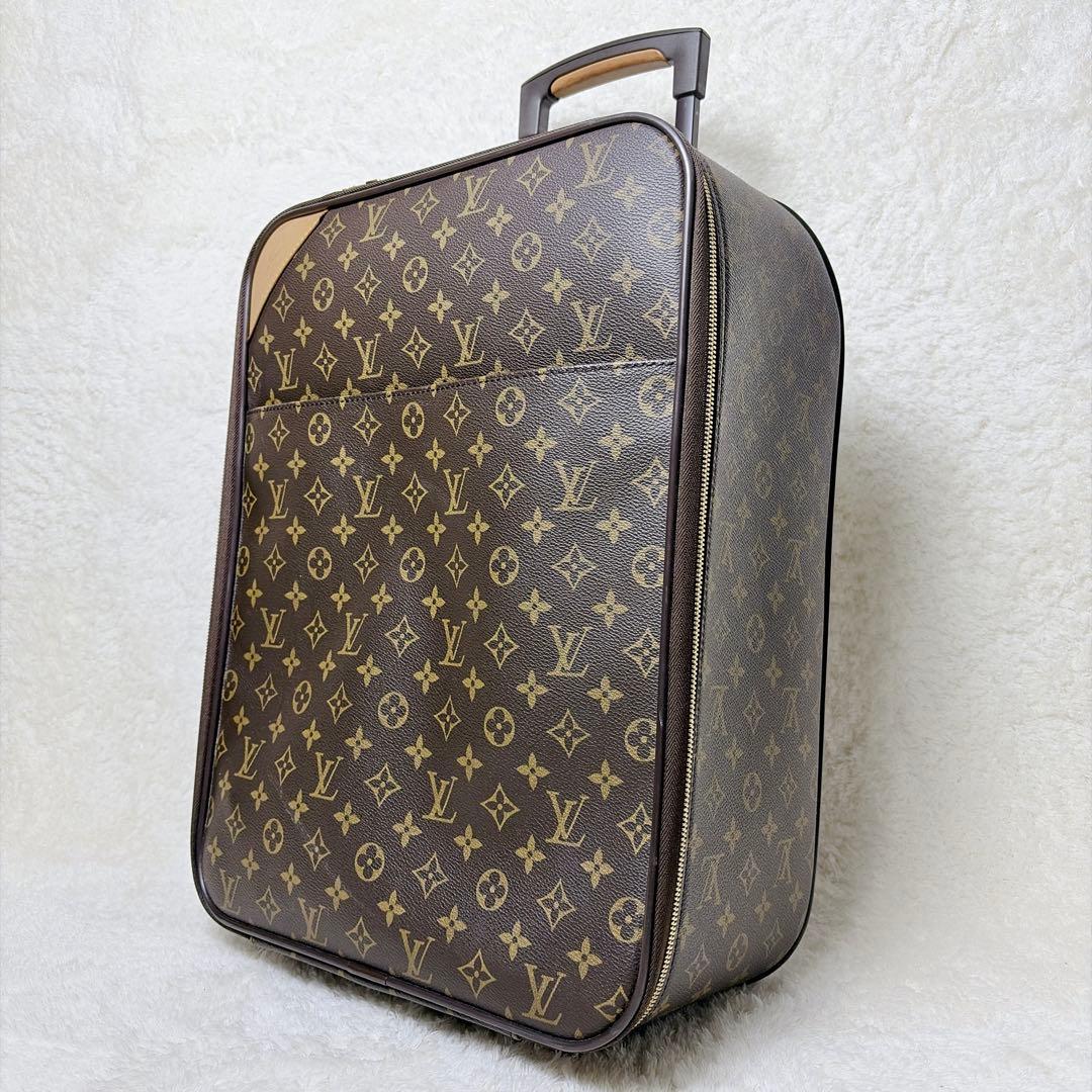 【美品】ルイヴィトン ペガス 45 モノグラム 機内持ち込み キャリーケース