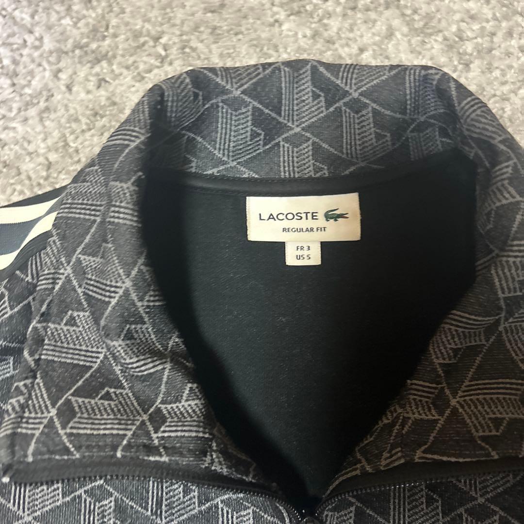 LACOSTEモノグラムジャケット