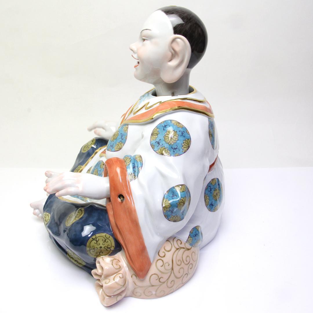 美品 マイセン パゴダ 人形 置物 フィギュリン Meissen