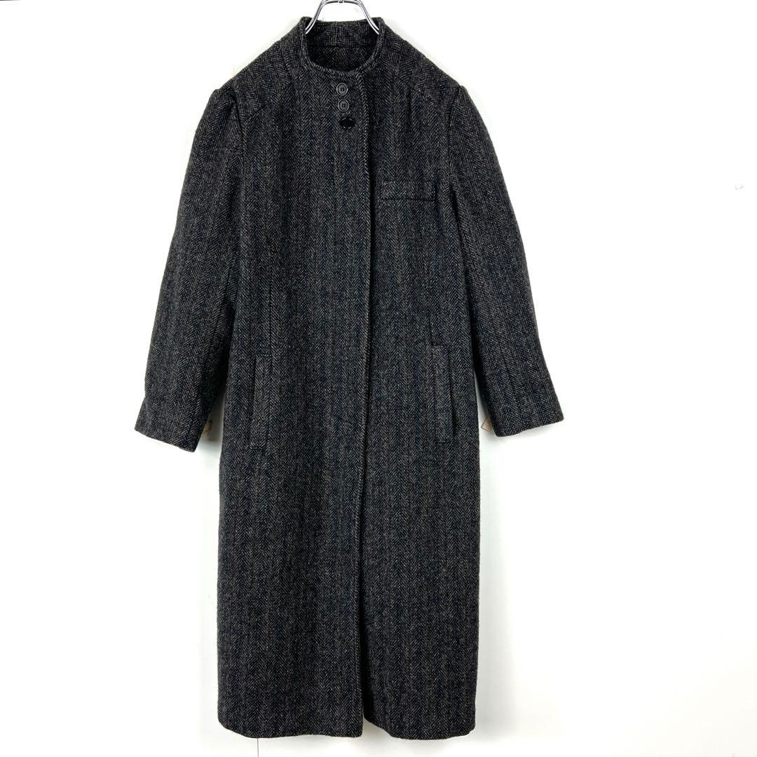 Fayy様USA製ヴィンテージヘリンボーンロングコートProjections