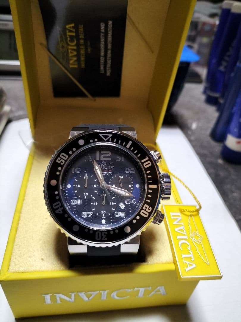 Invicta ダイバーズウォッチ クロノグラフ最終値下げです