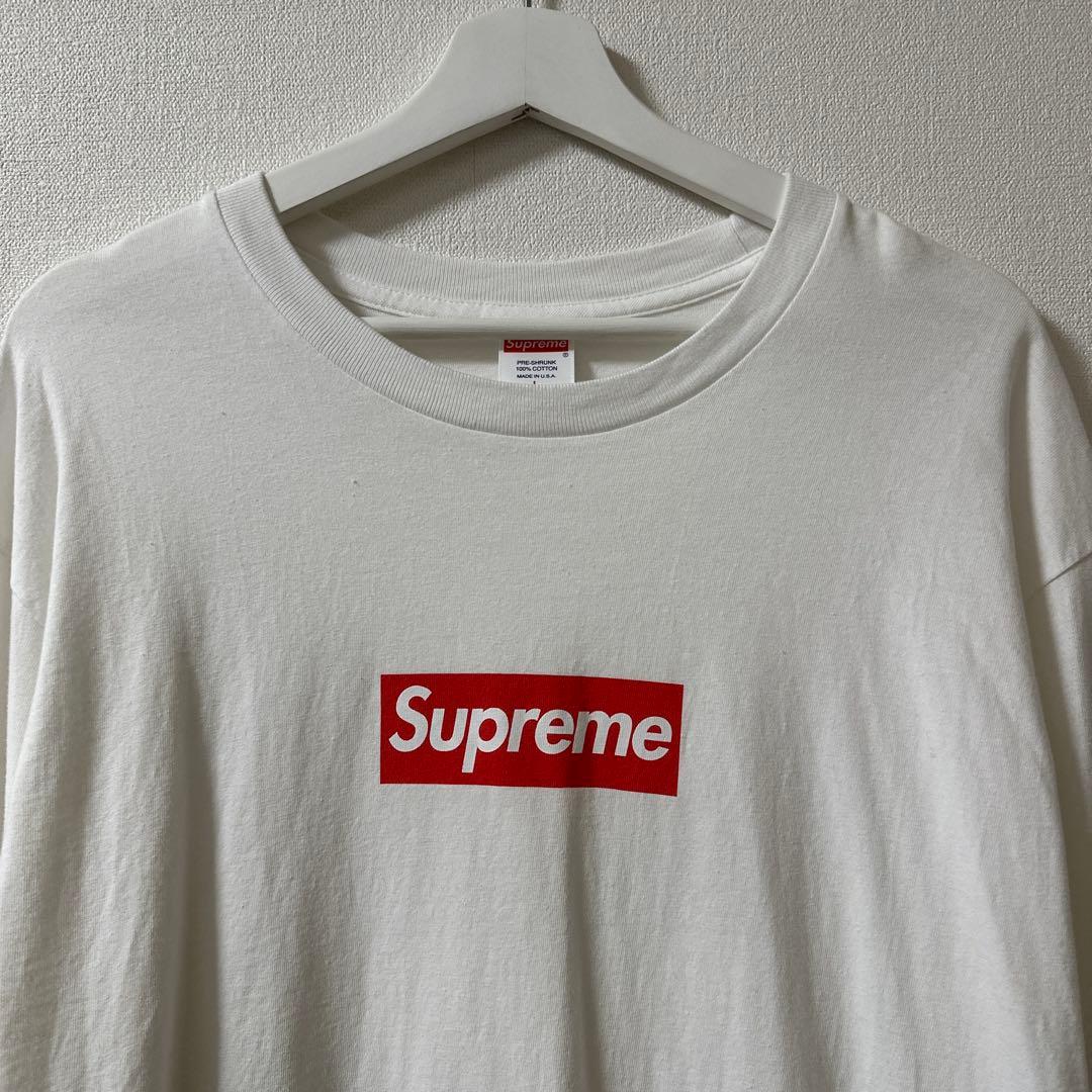 Supreme Box Logo L/S Tee ロンT