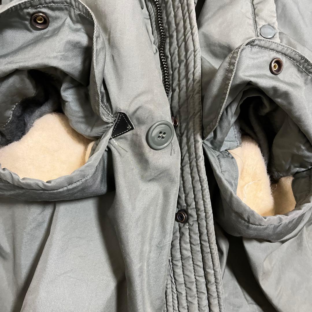 US ARMY N-3B フライトジャケット 実物 リアルファー 69年 L