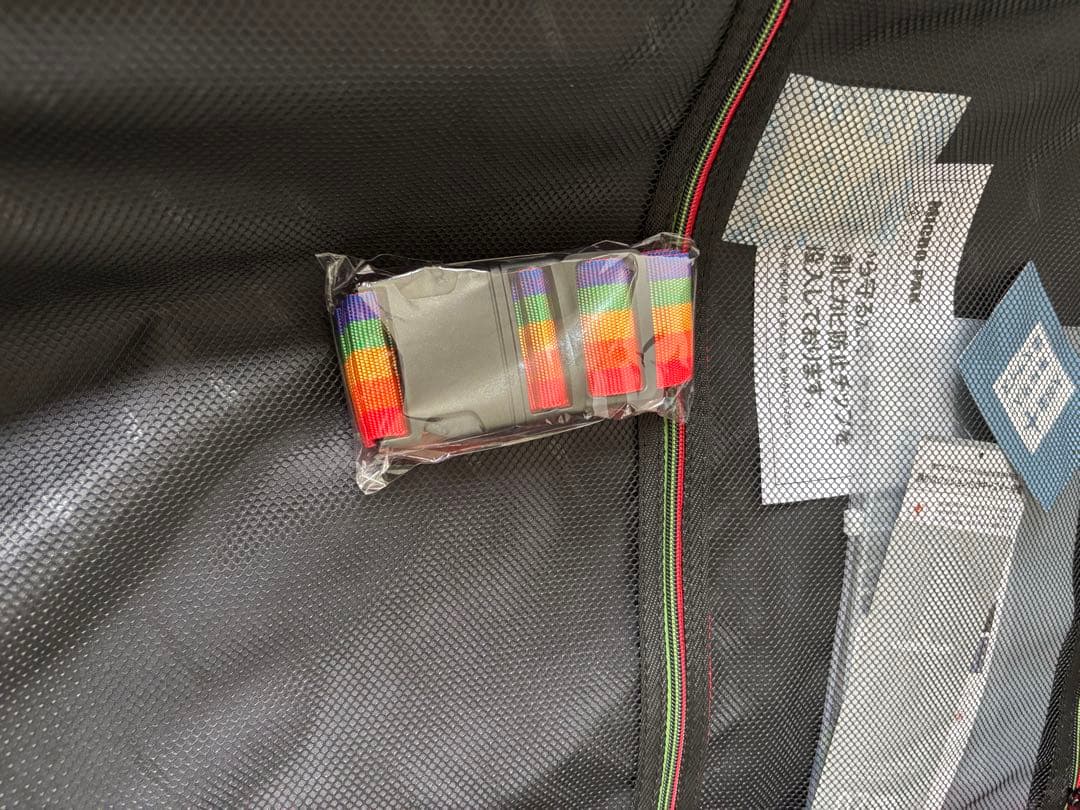 美品LEGEND WALKER クッション付キャスター フレームLサイズ81L黒