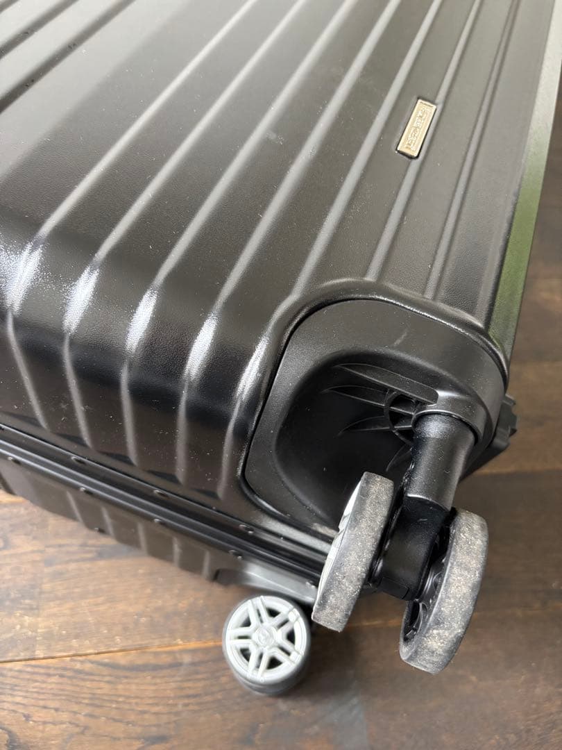 美品LEGEND WALKER クッション付キャスター フレームLサイズ81L黒