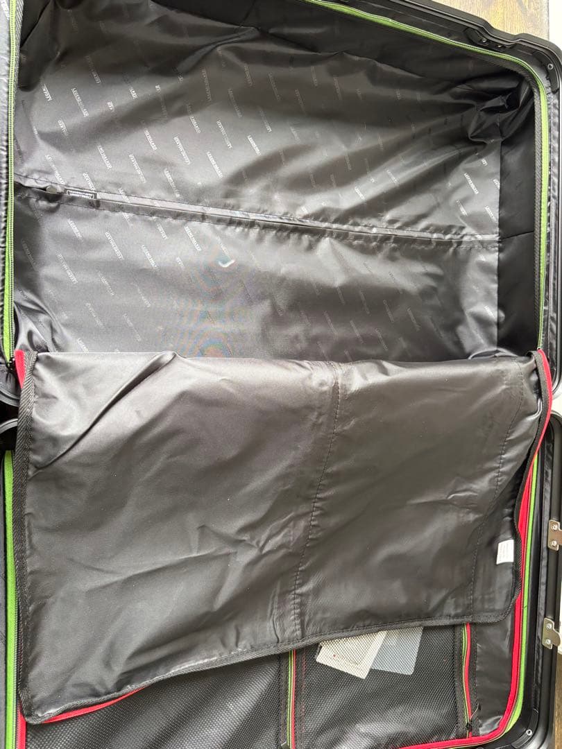 美品LEGEND WALKER クッション付キャスター フレームLサイズ81L黒