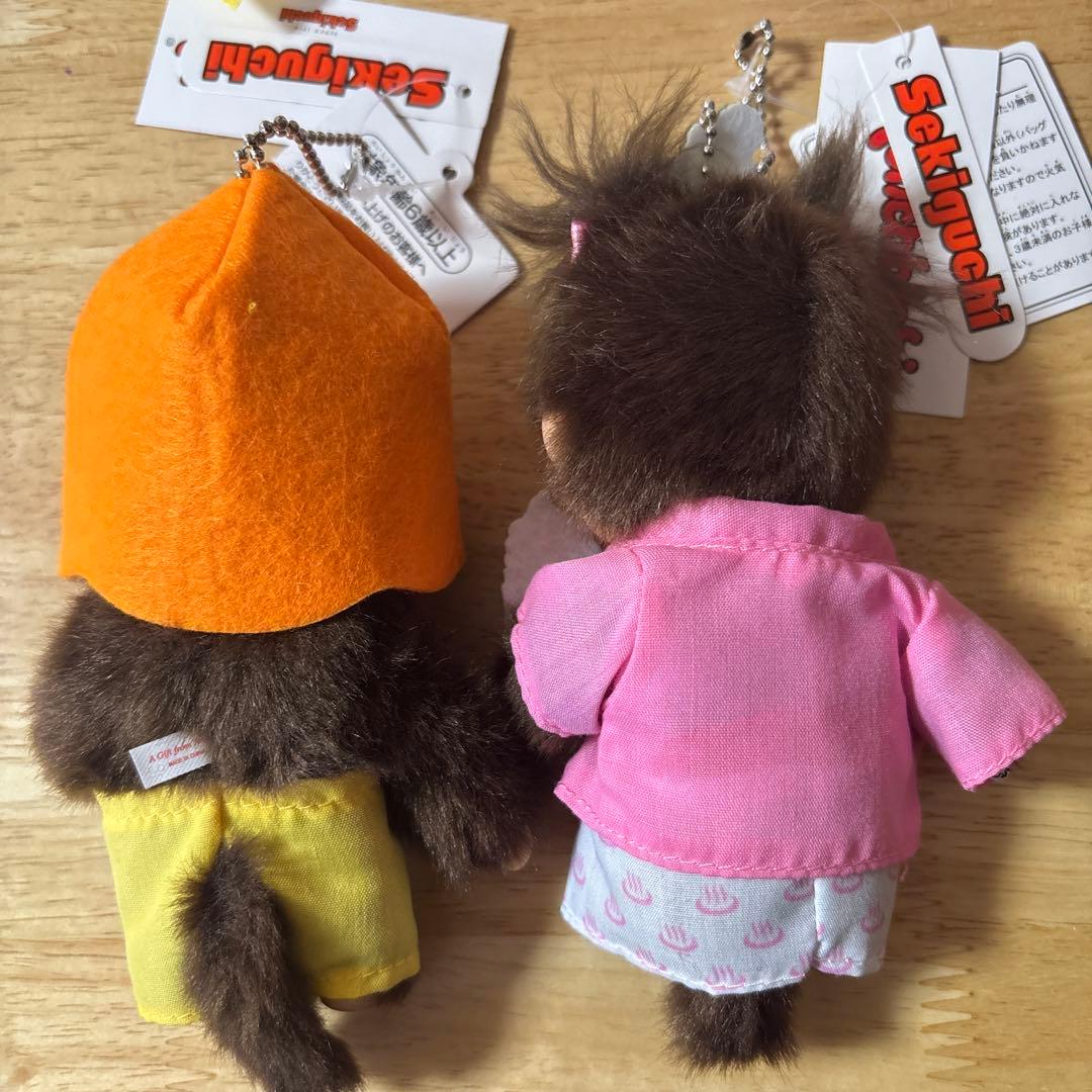 モンチッチ GOEMON サウナハット 浴衣 大分 湯布院限定 マスコット