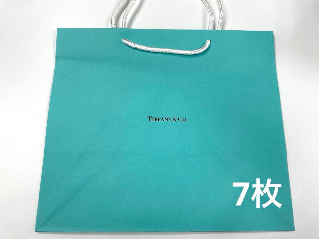 【Tiffany】国内新品未使用　紙袋21枚