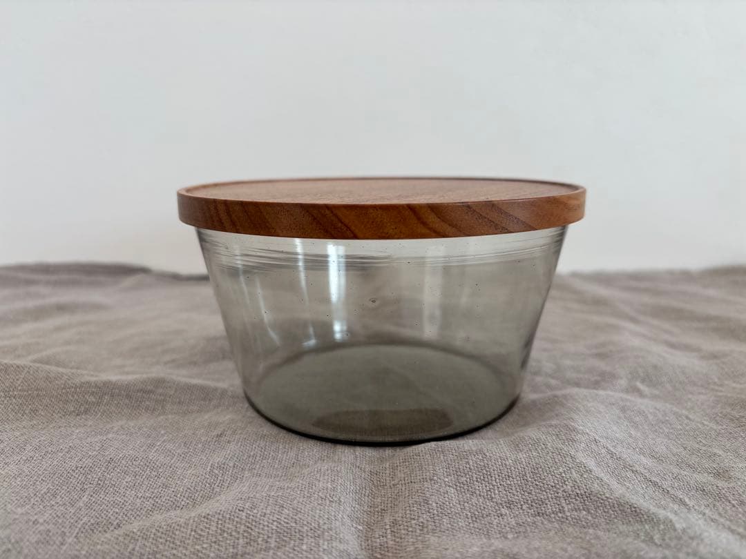 KOBO ガラスボウル PETER IVY 蓋付き