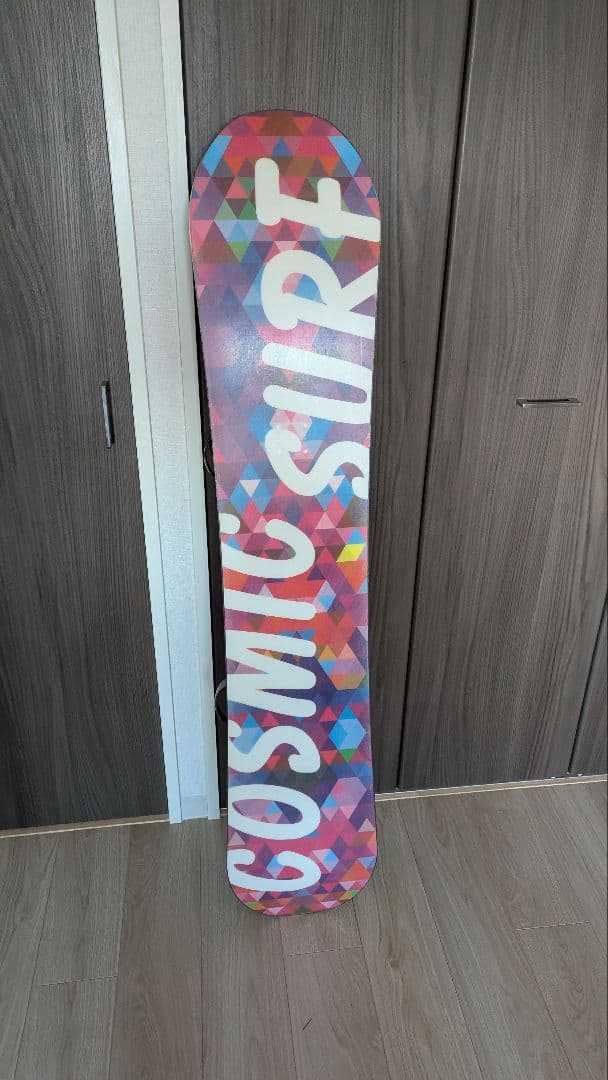 頭*人様 COSMIC SURF スノーボード バインディング付き　139cm