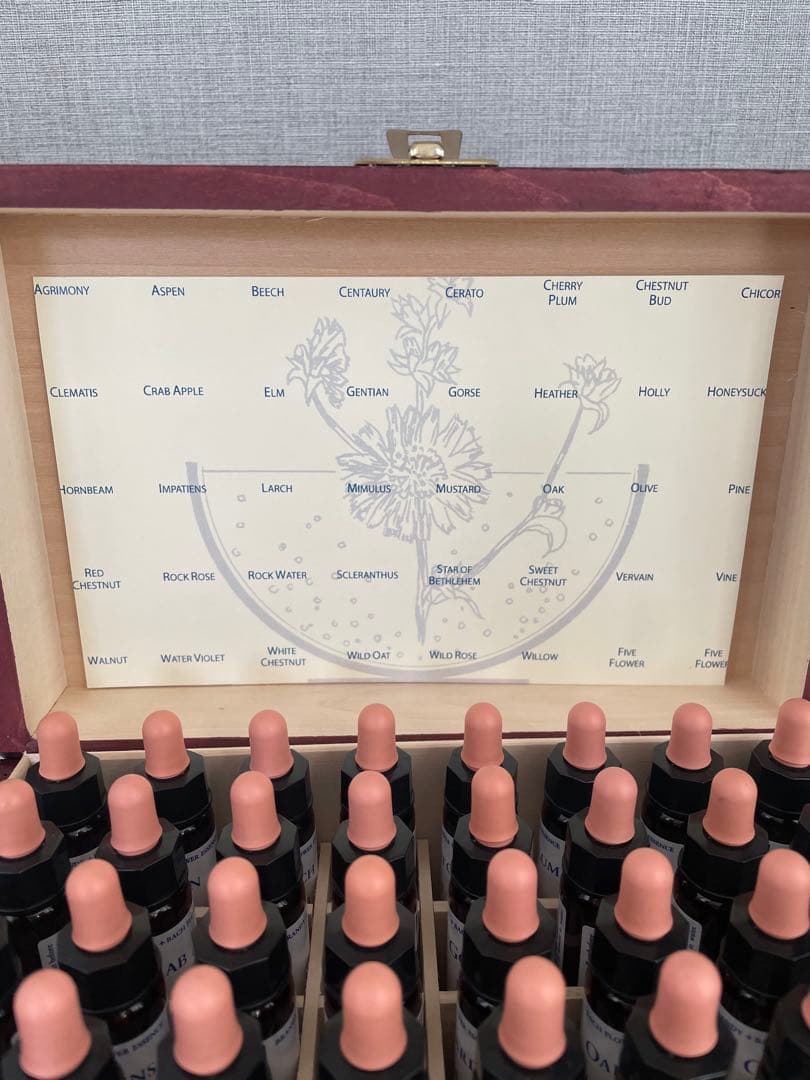 希少限定1点｜箱付きセット｜バッチフラワーエッセンス｜フラワーレメディ