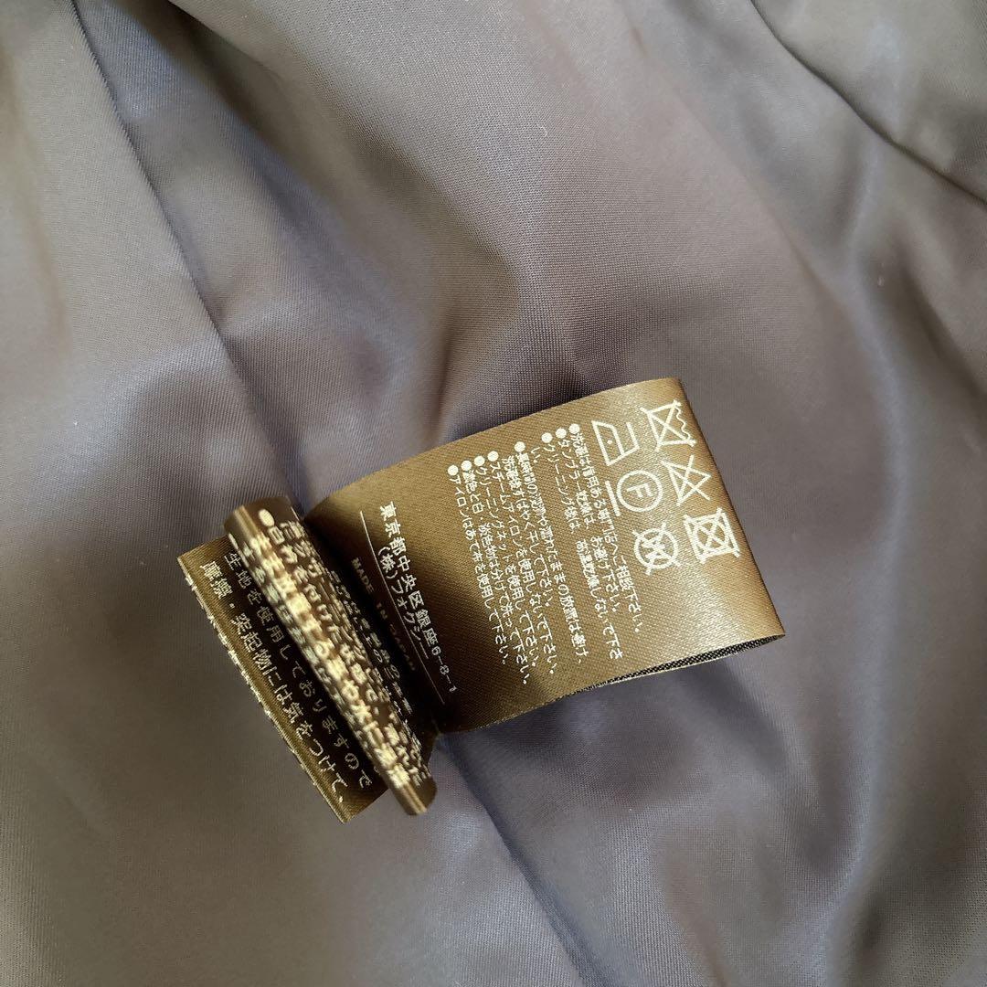 極美品☆フォクシー Coat Selena 襟付きノーカラーコート 40