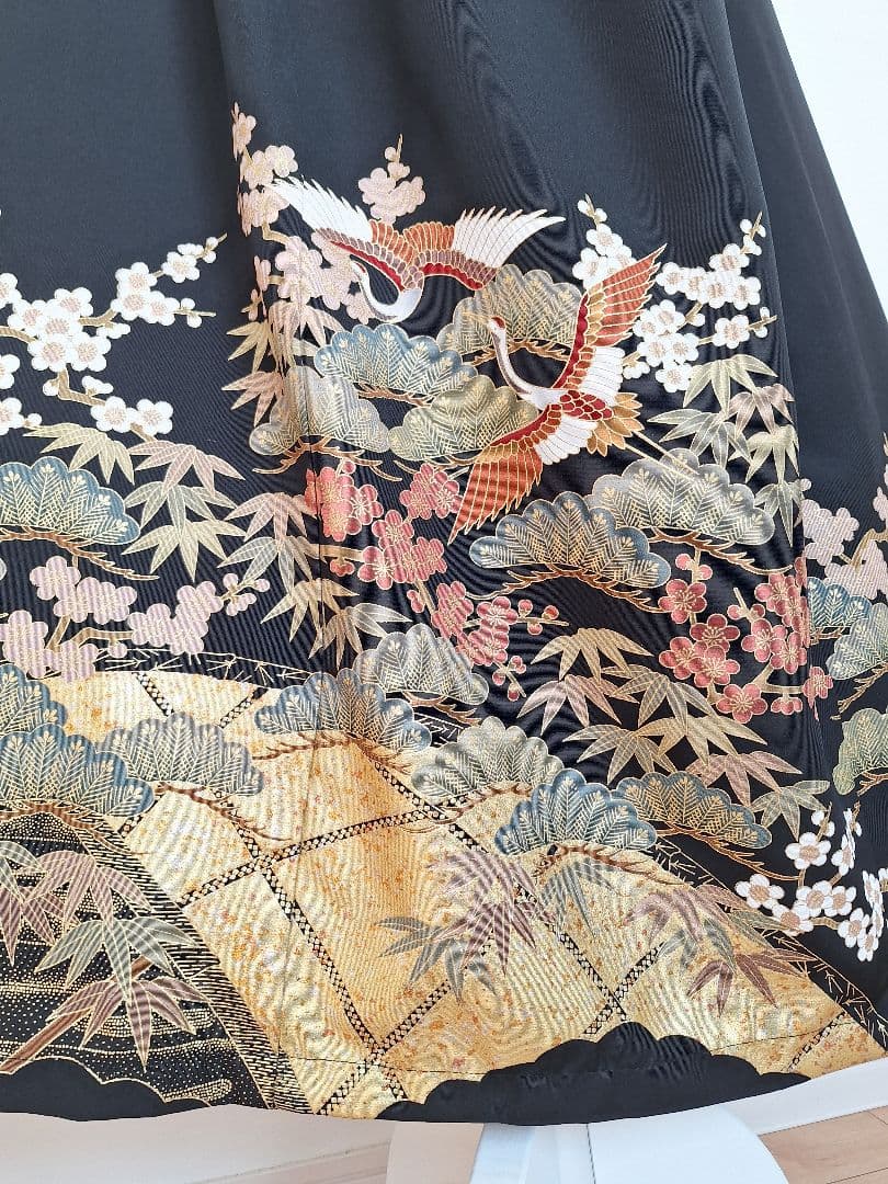 着物リメイクワンピース3708