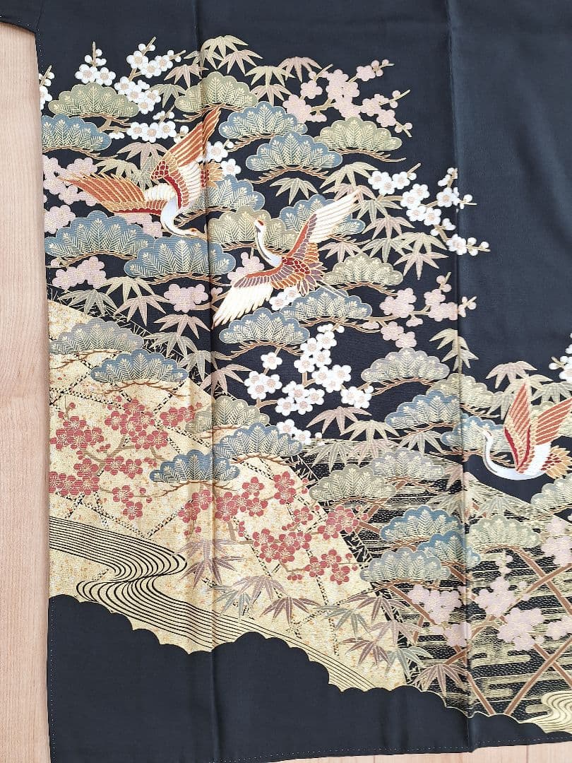 着物リメイクワンピース3708