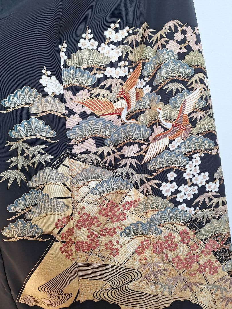 着物リメイクワンピース3708